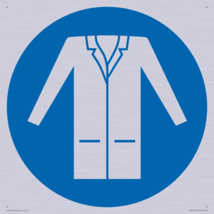 Custom Mandatory: Wear a lab coat